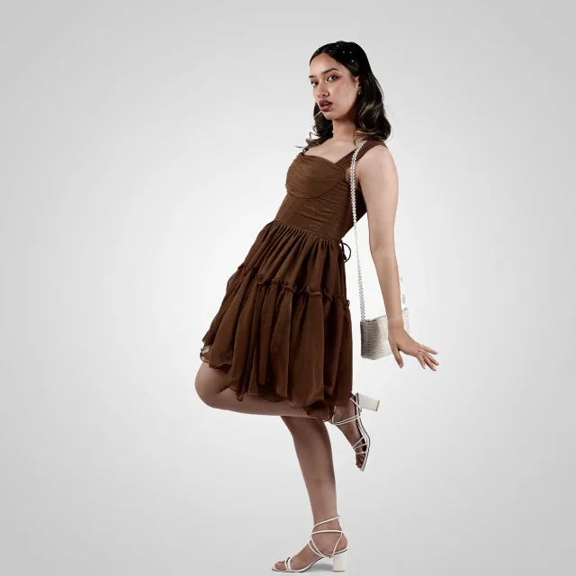 Sienna Tiered Mini Dress