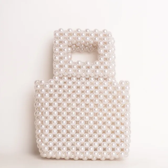 Opulent Pearl Mini Tote