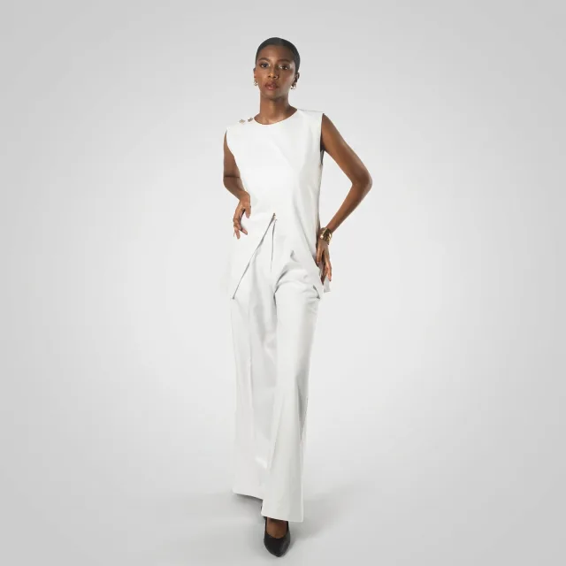 Aurora Asymmetric Sleeveless Set