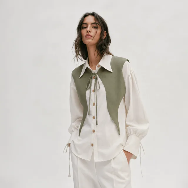 The Justice Shirt | Embroidered Statement Shirt